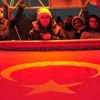 Kapadokya'da balonlar, Türk bayrakları ile havalandı