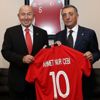 Beşiktaş Kulübü Başkanı Çebi, TFF Başkanı Özdemir ...