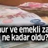 Memur ve emekli zammı ne kadar oldu? İşte net memur maaşları