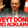 Erdoğan'dan Flaş Açıklamalar Erdoğan'dan Flaş Açıklamalar