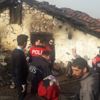 Zihinsel engelli kadın yangında öldü