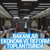 Bakan Elvan'ın ev sahipliğinde 6 bakan 'ekonomi ve reform' gündemiyle bir araya geldi