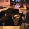 Polis drift yapan sürücüye ceza kesti