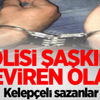 Polisi şaşkına çeviren olay!