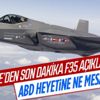 Son dakika: Türkiye'den F-35 açıklaması: ABD heyeti ile teknik görüşmelerde biz pozisyonumuzu ortaya koyduk