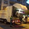 Çöp toplayan işçi için, hayal kırıklığı Çöp toplayan işçi için, hayal kırıklığı