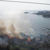 İzmir'de korkutan yangın İzmir'de korkutan yangın