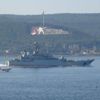 Rus savaş gemisi, Çanakkale'den geçti Rus savaş gemisi, Çanakkale'den geçti
