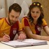 Galatasaray formasıyla nikah masasına oturdular