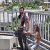 Kızını ateşe vermek istedi