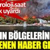 ﻿Yangın bölgelerinde beklenen haber geldi