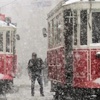 Lodos bitiyor, kar geliyor!