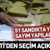 Son dakika... YSK toplantısının ardından AK Parti'den açıklama Son dakika... YSK toplantısının ardından AK Parti'den açıklama