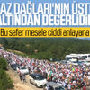 Kaz Dağları'nda ağaç katliamına karşı eylem