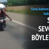 Sarhoş sevgilisini böyle taşıdı Sarhoş sevgilisini böyle taşıdı