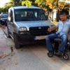 Engelli babasından sürücülere tepki Engelli babasından sürücülere tepki