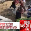 Gümüşhane'de yaylacılar askerlere saldırdı Gümüşhane'de yaylacılar askerlere saldırdı