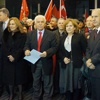 Doğu Perinçek başkanlığındaki 13 kişilik heyet Suriye'ye gitti Doğu Perinçek başkanlığındaki 13 kişilik heyet Suriye'ye gitti