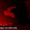 Bitlis te yoğun sis etkili oldu