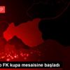 Gaziantep FK kupa mesaisine başladı
