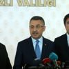 Cumhurbaşkanı Yardımcısı Fuat Oktay: Arama kurtarma çalışmaları tamamlandı Cumhurbaşkanı Yardımcısı Fuat Oktay: Arama kurtarma çalışmaları tamamlandı