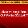 9 Ocak yarın Düzce Kırşehir okullar tatil mi, Düzce Kırşehir hava durumu kar tatili son dakika MEB Valilik açıklaması