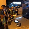 Motosikletli iki kişiye çarpıp, sosyal medyada paylaşan ...