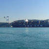 Dev gemi İstanbul Boğazı'ndan geçti
