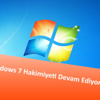 Windows 7 Liderliğini Koruyor Windows 7 Liderliğini Koruyor