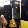 Fikirtepe'de metrobüs kazası Fikirtepe'de metrobüs kazası