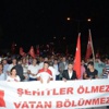Darende’de Şehide Saygı Teröre Lanet Yürüyüşü Yapıldı