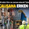 İşsize, çalışana erken ödeme