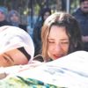 Hunharca öldürülen anne ile kızı son yolculuğuna uğurlandı Hunharca öldürülen anne ile kızı son yolculuğuna uğurlandı