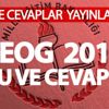 TEOG soru ve cevapları: TEOG Fen Bilimleri-İnkılap Tarihi-İngilizce soru ve cevapları (SAAT KAÇTA?)