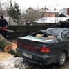 Sakarya’da çatılar uçtu ağaçlar devrildi Sakarya’da çatılar uçtu ağaçlar devrildi