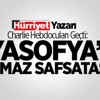 Hürriyet Yazarı Charlie Hebdocuları Geçti