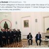 Putin'den AKP heyetine heykelle mesaj... Aşağılama fırsatını kaçırmadı