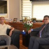 Kutlu’dan Başkan Özgüven’e Ziyaret Kutlu’dan Başkan Özgüven’e Ziyaret