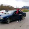 Sinop ta ateş ölçerli trafik kontrolü