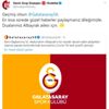 Sivasspor dan Galatasaray a geçmiş olsun mesajı