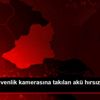 Kars ta güvenlik kamerasına takılan akü hırsızlarına ... Kars ta güvenlik kamerasına takılan akü hırsızlarına ...