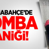 Dolmabahçe'de Bombalı Saldırgan Paniği
