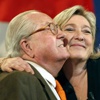 Baba-kız Le Pen’lerin arasına siyaset girdi Baba-kız Le Pen’lerin arasına siyaset girdi