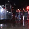 Beşiktaşlı taraftarlar takımı karşıladı Beşiktaşlı taraftarlar takımı karşıladı