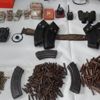 Tunceli’de harabe evden cephanelik çıktı