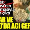 ﻿Dolar ve Euro'da acı gerçek