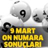 9 Mart MPİ On Numara çekiliş sonuçları açıklandı! Geçen hafta 200 bin liralık üçe bölünmüştü 9 Mart MPİ On Numara çekiliş sonuçları açıklandı! Geçen hafta 200 bin liralık üçe bölünmüştü
