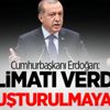 Cumhurbaşkanı Erdoğan: Talimatı verdim, konuşturulmayacak!