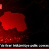 Eskişehir de firari hükümlüye polis operasyonu Eskişehir de firari hükümlüye polis operasyonu