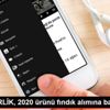 FİSKOBİRLİK, 2020 ürünü fındık alımına başladı